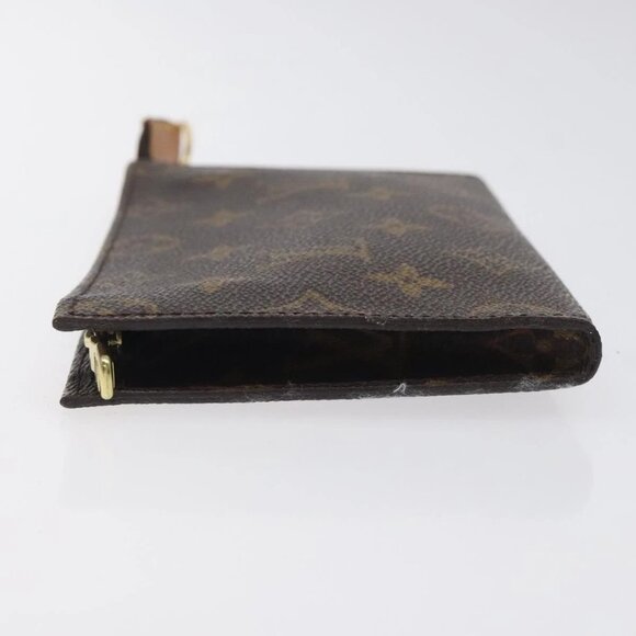 LOUIS VUITTON Monogram Bucket PM Accessory Pouch LV Auth 131680 - Picture 4 of 16